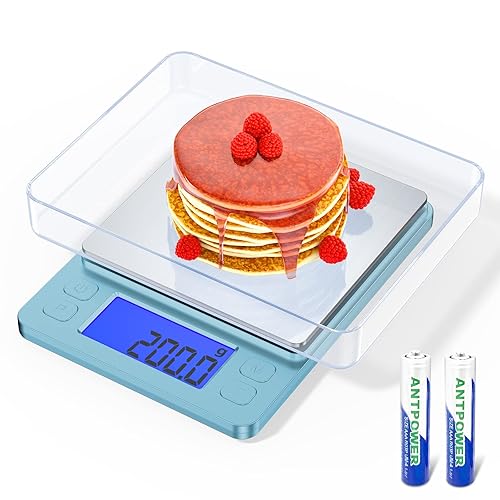 Báscula de alimentos 0001 oz01 g de alta precisión digital para alimentos onzas y gramos báscula de peso inteligente para pérdida de peso cocción de