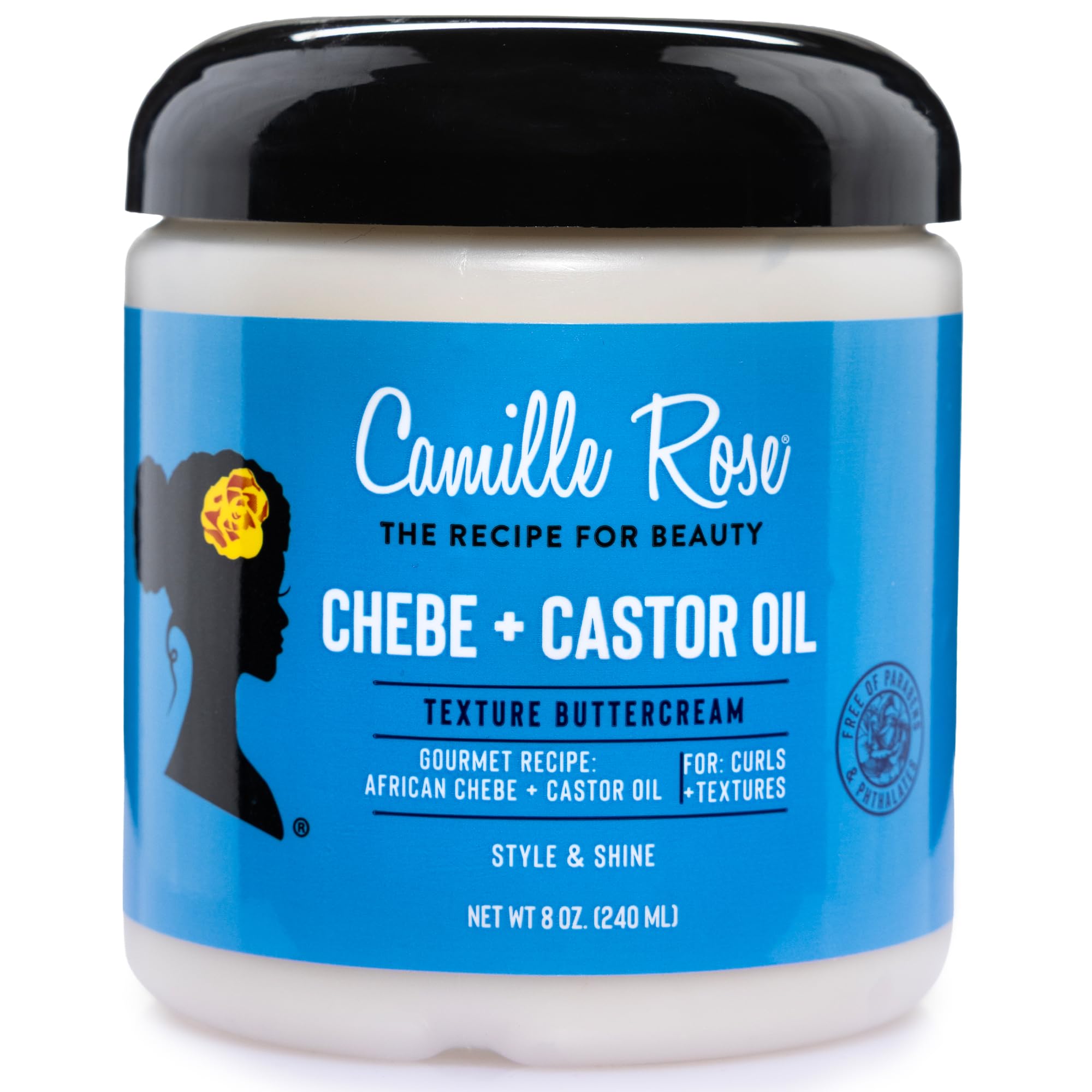 Camille Rose Black Castor Oil + Chebe Curl Cream