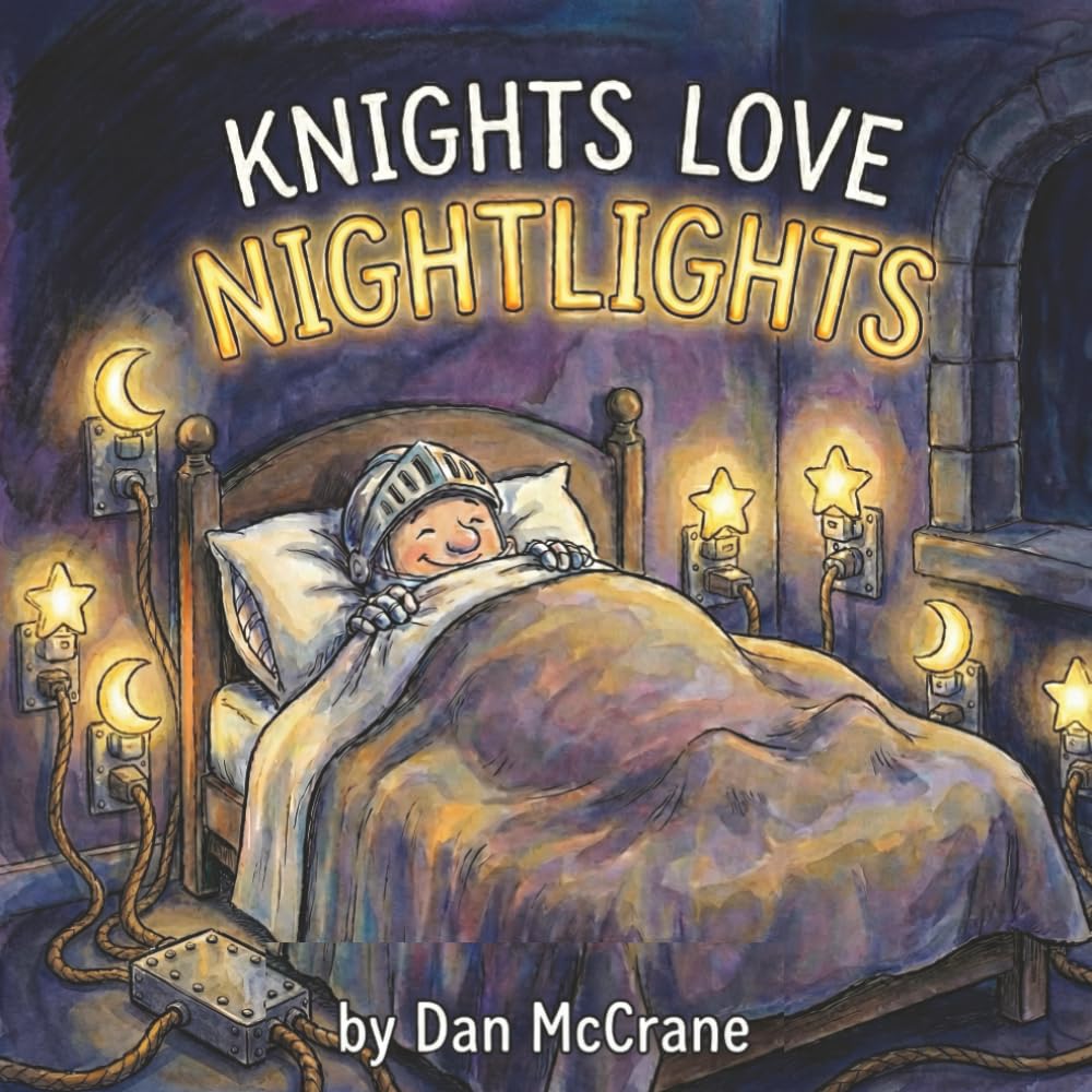 Knights Love Night Lights: A Silly Bedtime Story About Bravery, Waffles, and Facing the Dark