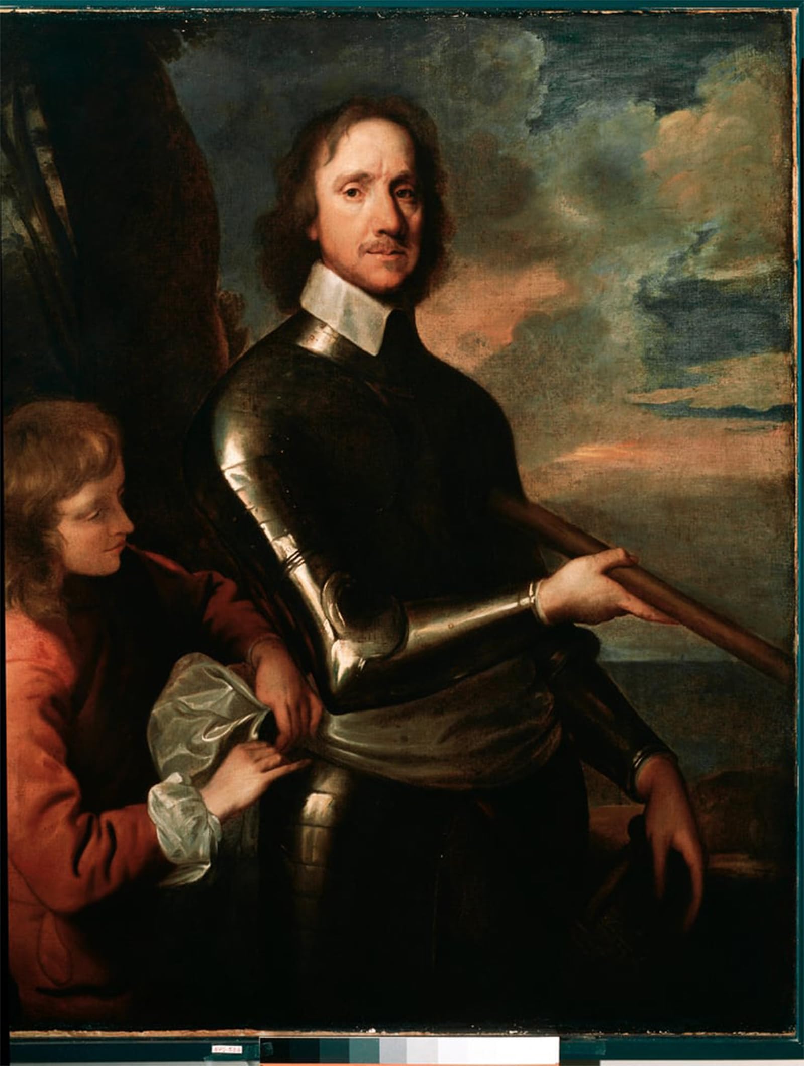 ARTXLXXBN Famous Art Print Poster Vintage Wall Art Portrait of Oliver Cromwell by Robert Walker Canvas Art Poster for Home Decor 60x90cm
