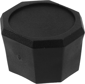 POPETPOP Tennis Rackets Black Plastic Cover for Racket Plastic Tennis Racquet Bottom Cover Protective Racket End