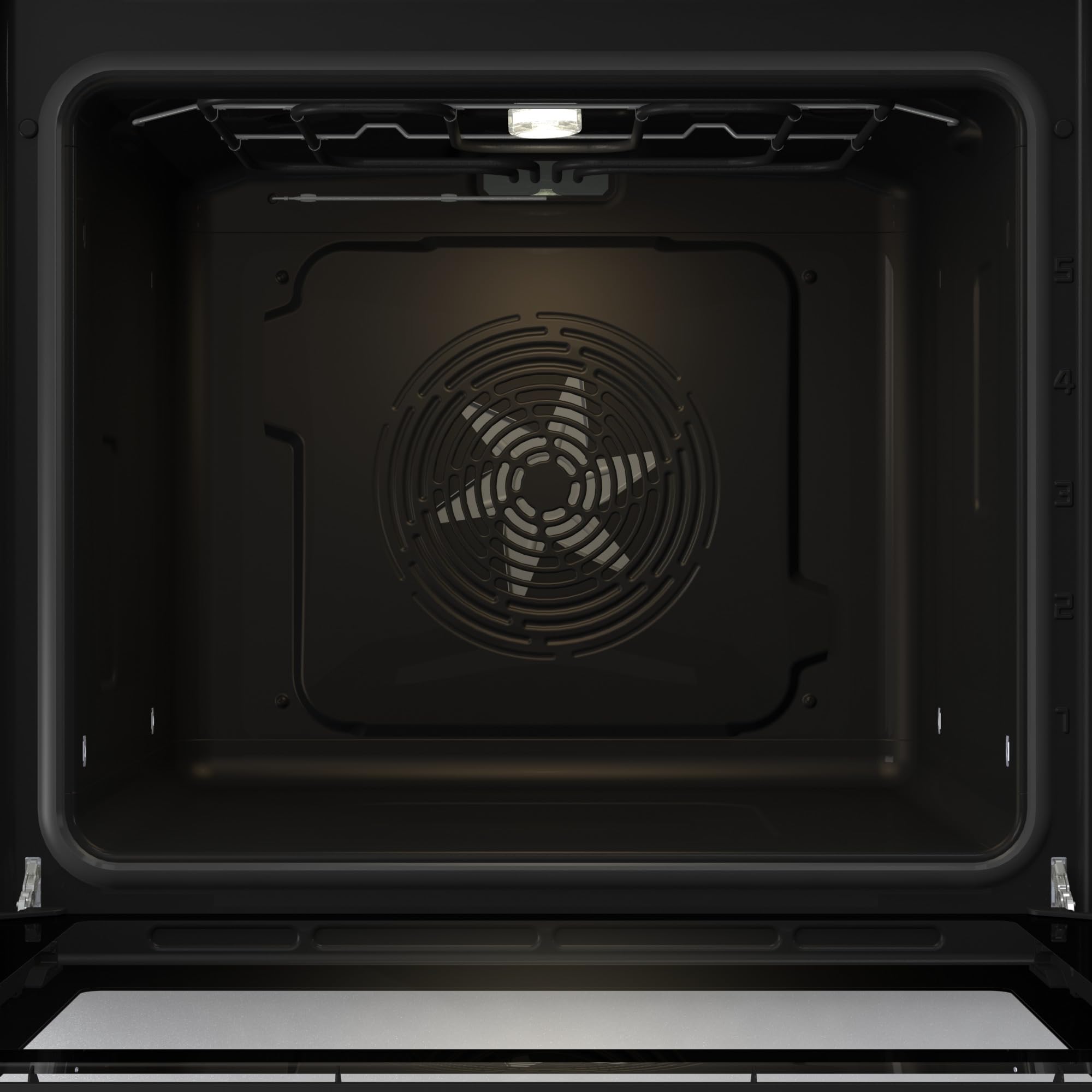 Gorenje OptiBake Black Set 5 Herd-Set mit Induktionskochfeld 77L AquaClean ExtraSteam AirFry PizzaMode 300°C PerfectGrill Teleskopauszüge schwarz