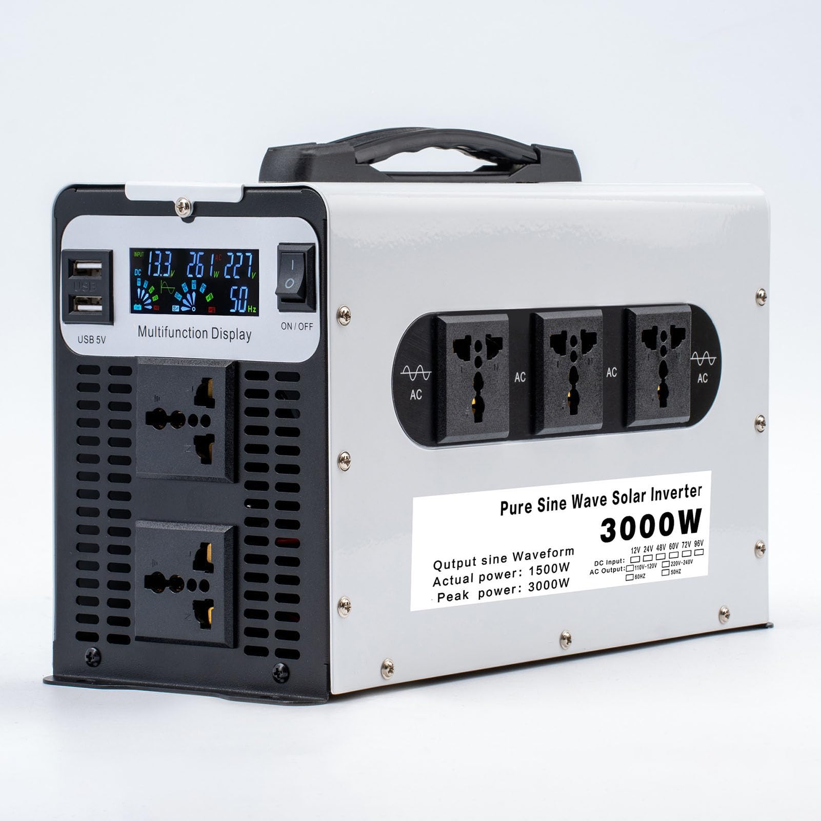 Onduleur pure onde sinusoïdale 1500W pour le confort de votre maison