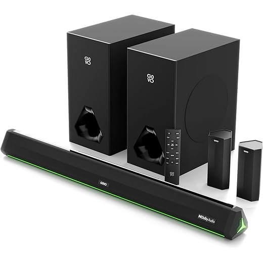 GOVO GOSURROUND 999 660W True Dolby Audio Dual 65 Subwoofe