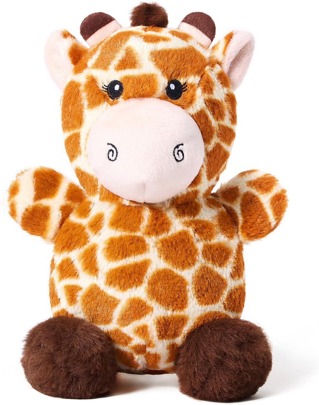 Squeaky Dog Toys for Small Dogs – Plush Giraffe Puppy Toy with Crinkle Paper & Double Squeakers, Durable Chew Toy for Puppies and Small Breeds