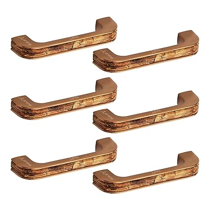 Arena Cabinet Pulls Rose Gold Finish Zinc for Kitchen and Bedroom Furniture, Wardrobe Handles Drawer Handle, Cabinett Handle for Kitchen - 8 Inches-160 MM-Pack of 6