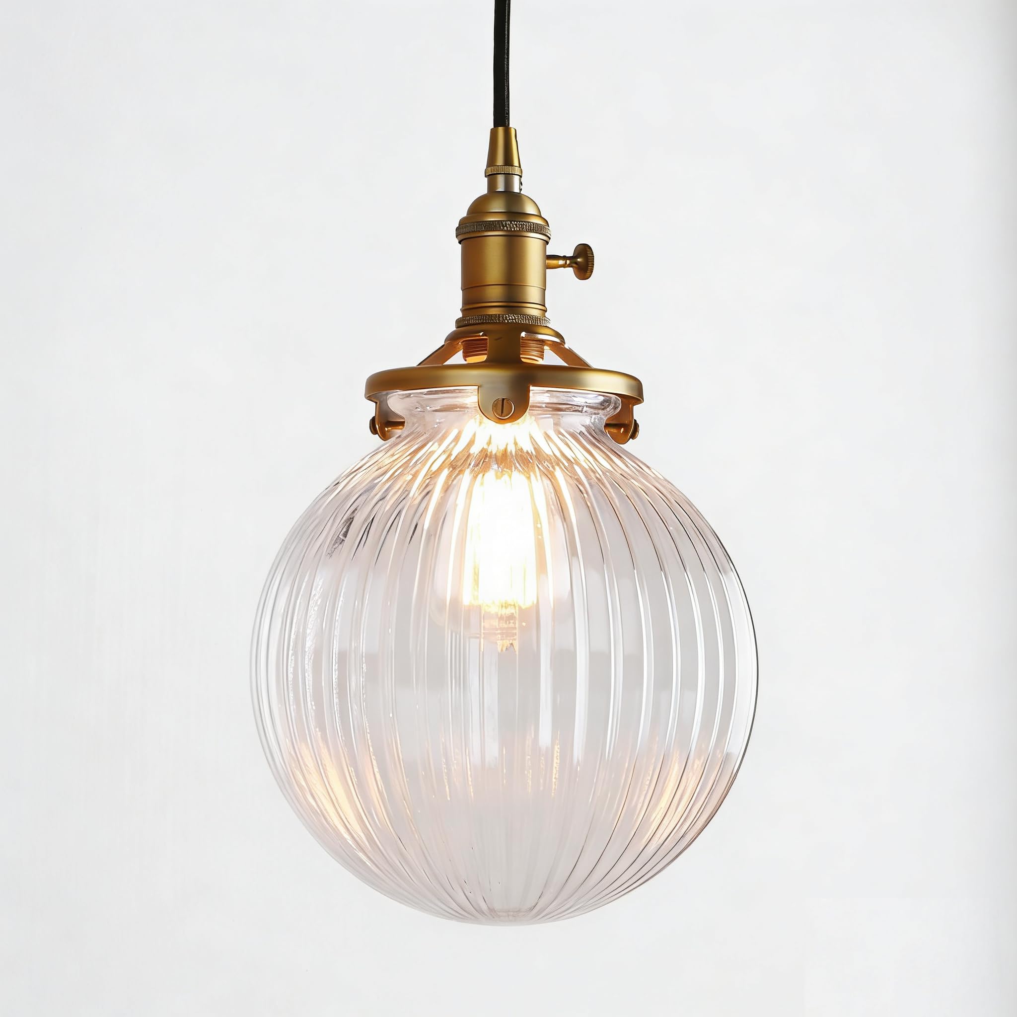Pathson Suspension Industrielle Luminaire Ajustable pour îlot de Cuisine
