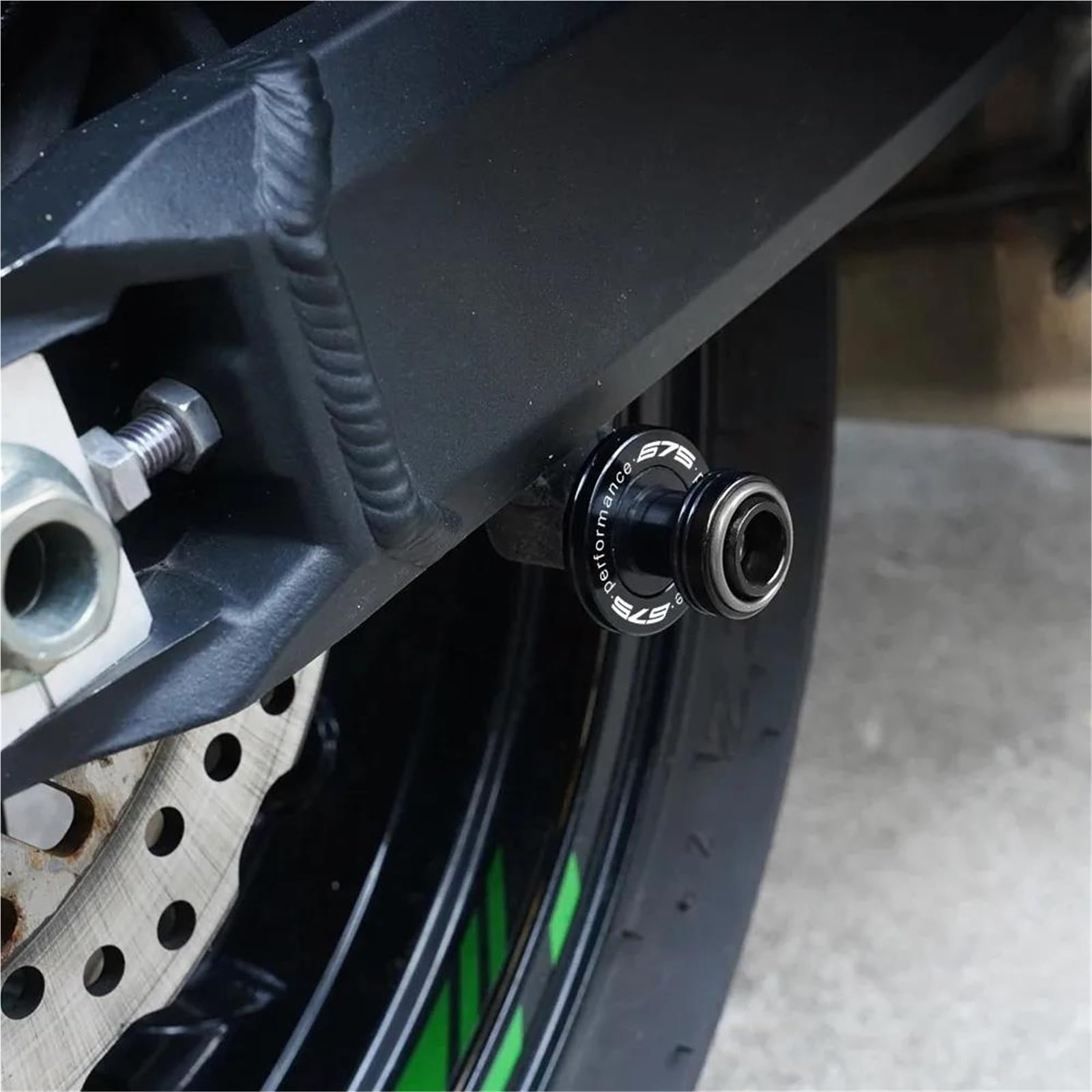 M10 Per 675NK 675SR 675SR-R 675SS CF 675 NK SR SR-R SS 2024 2025 Moto Forcellone Spool Slider Cavalletto Cappucci Valvola Pneumatici