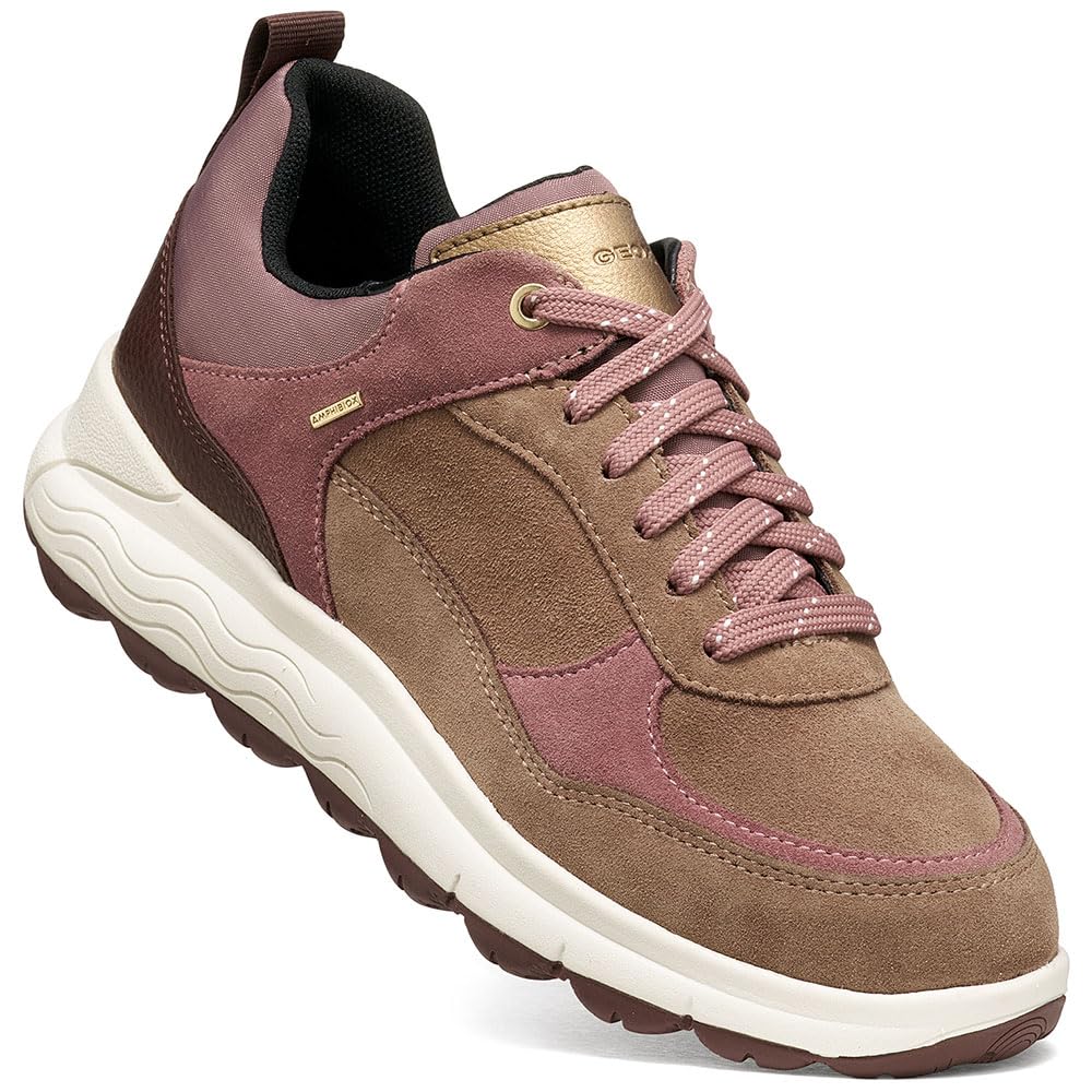 Geox Woman D Spheria 4X4 B ABX Sneakers LT Brown/Mahogany 36_EU