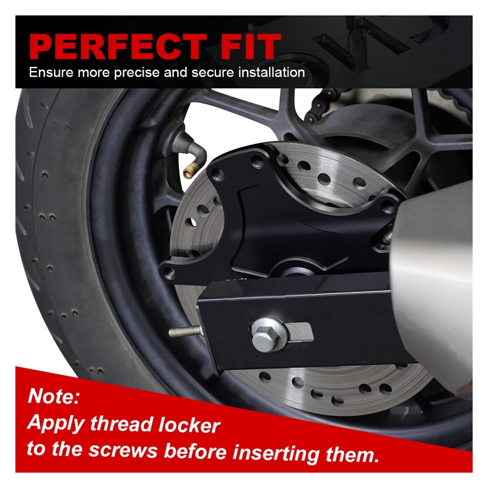 Dual Caliper Bracket Stunt Brake Disc Guard Fit For Honda For Grom 125 MSX 125 2014-2025 Motorcycle Big Rotor Dual Caliper Bracket