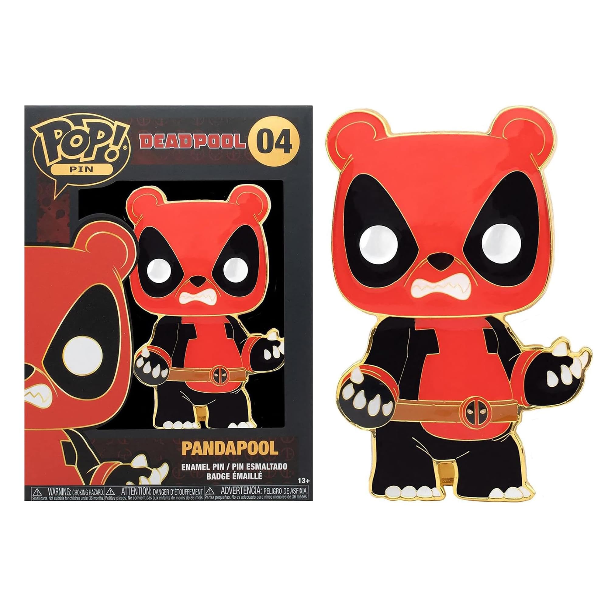 Amazon.co.jp: マーベル 3インチ Funko POPピン パンダ デッドプール 