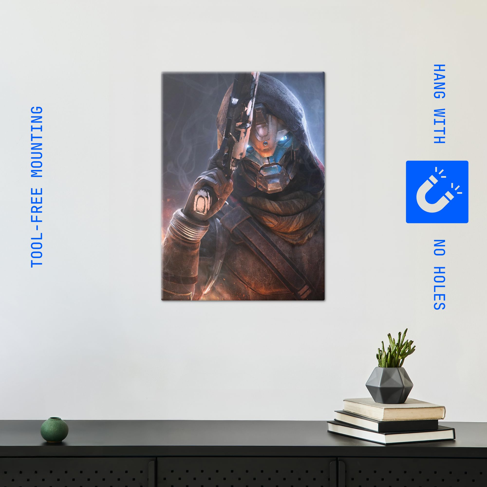 Amazon.com: Displate Metal Poster Destiny Cayde-6 Portrait Wall