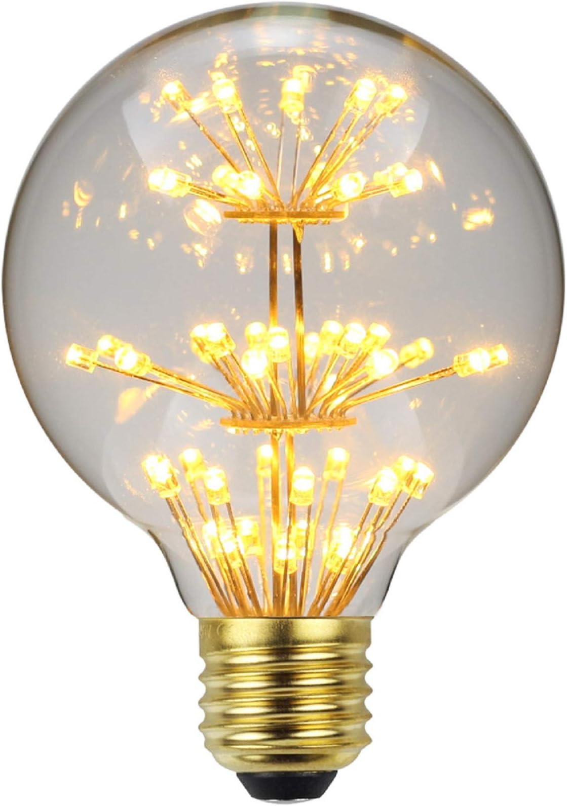 LED Vintage Edison Bulb 4W E27 ST64 LED Bulbs Led Filament Bulbs Retro Energy Saving Led Bulbs 220V (Gypsophila)