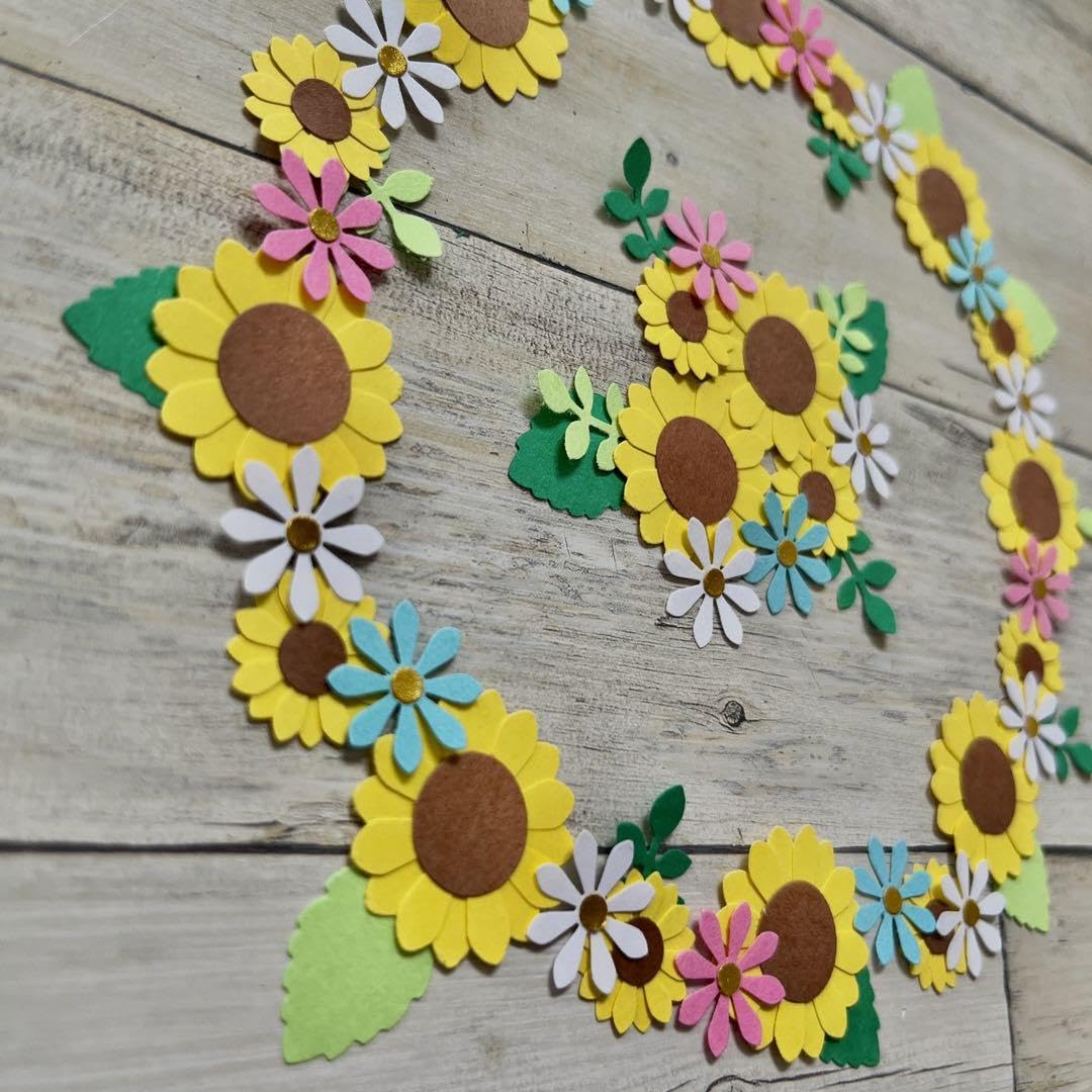 クラフトパンチ　ひまわり　オーダー受付中(*^_^*) ひまわり クラフトパンチ 70枚 セット その他素材 pessy 通販