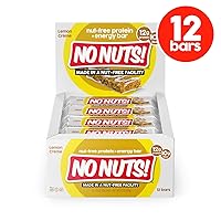 Vista 2 de No Nuts! Barras de proteínas veganas 100 % libres de nueces, libre de lácteos, proteínas + barras energéticas, orgánicas, Kosher, sin huevos, sin