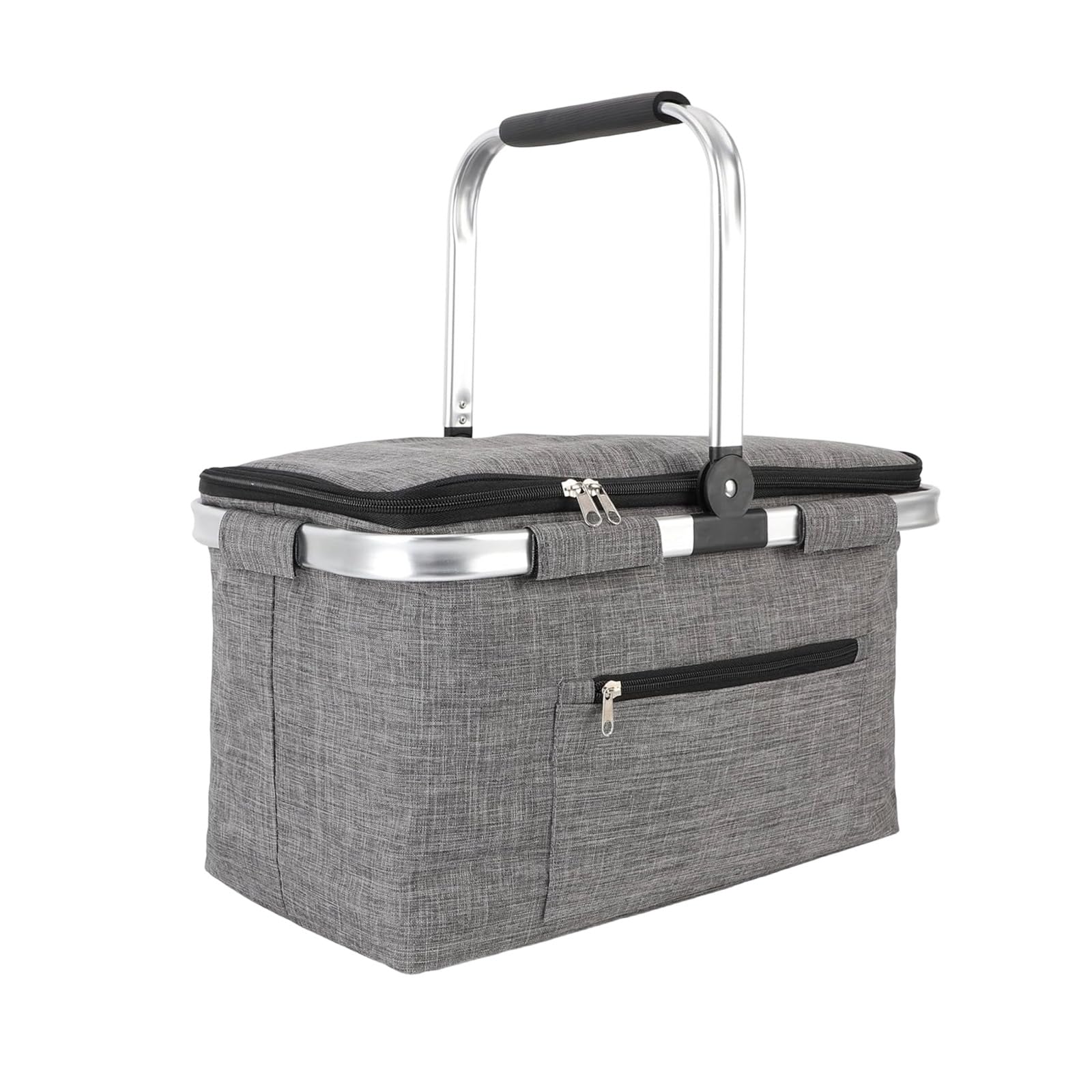 Insulated Picnics Basket Insulated Cooling Bag Suitable for Outdoor Camping with Ergonomic Handle and Waterproof Liners Portable Cooling Basket