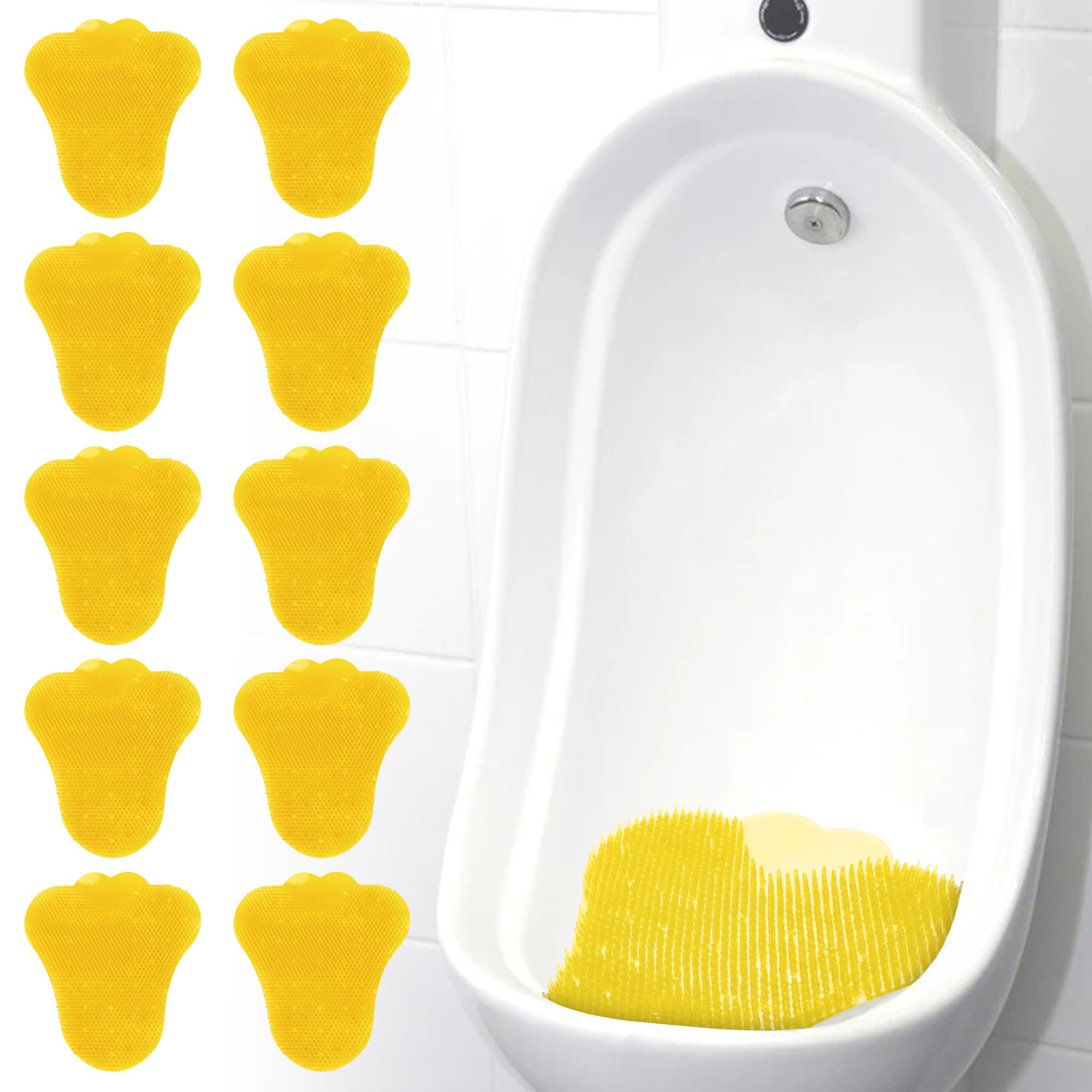 Urinal Screen Deodorizer, Urinal Cakes, Urine Splash Guards, Pee Pads 10PK