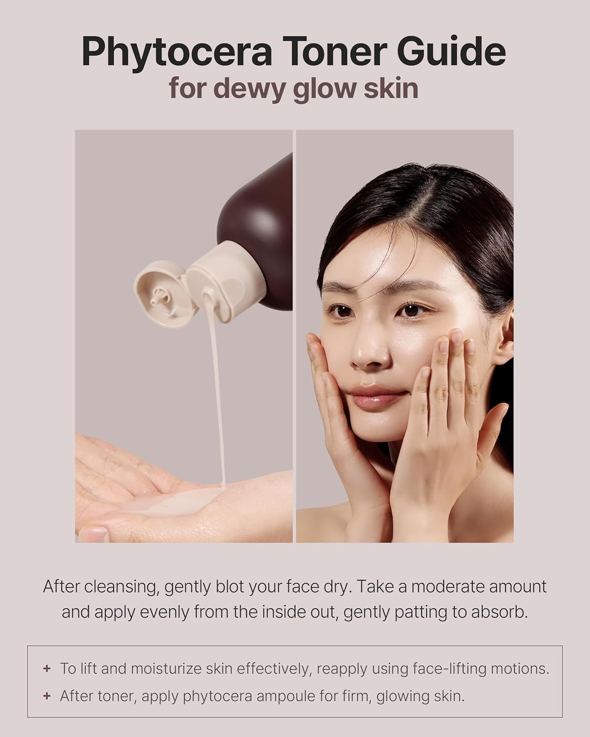 Phytocera Pro Antioxidant 10X Toner - Ceramide Elasticity Age-Defying Essence Toner with Collagen, Hyaluronic Acid - Vegan and Dermatologically Tested, 9.48 fl.oz.