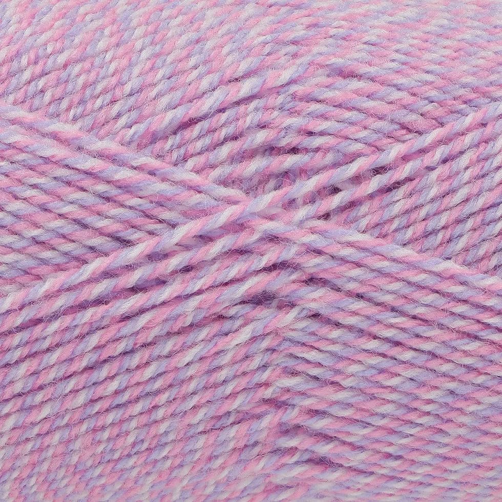 King Cole Pricewise DK Yarn - 6281 Twirly Unicorn - Value Pack 12 x 100g Balls - 282 Metres per Ball