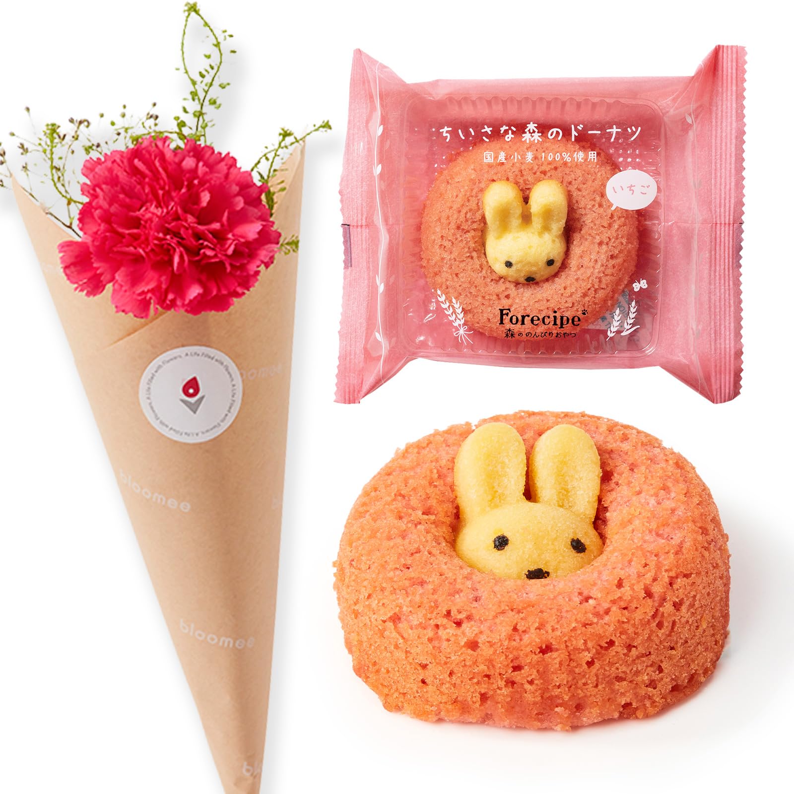 ギフトにも！いちごとうさぎのミニブーケ 【公式通販】