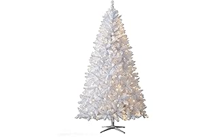 Treetopia: 12 Ft Pre-Lit Christmas Tree with 1350 LED Candlelight Clear Lights