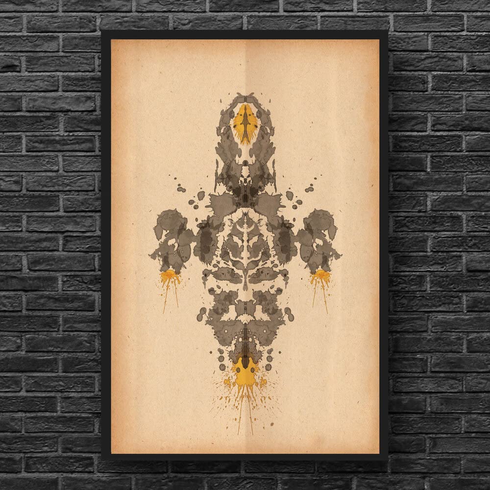 Firefly Rorschach Poster // Serenity // starship scifi poster