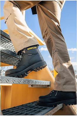 CATERPILLAR Men's 2nd Shift 6 Plain Soft-Toe Work Boot