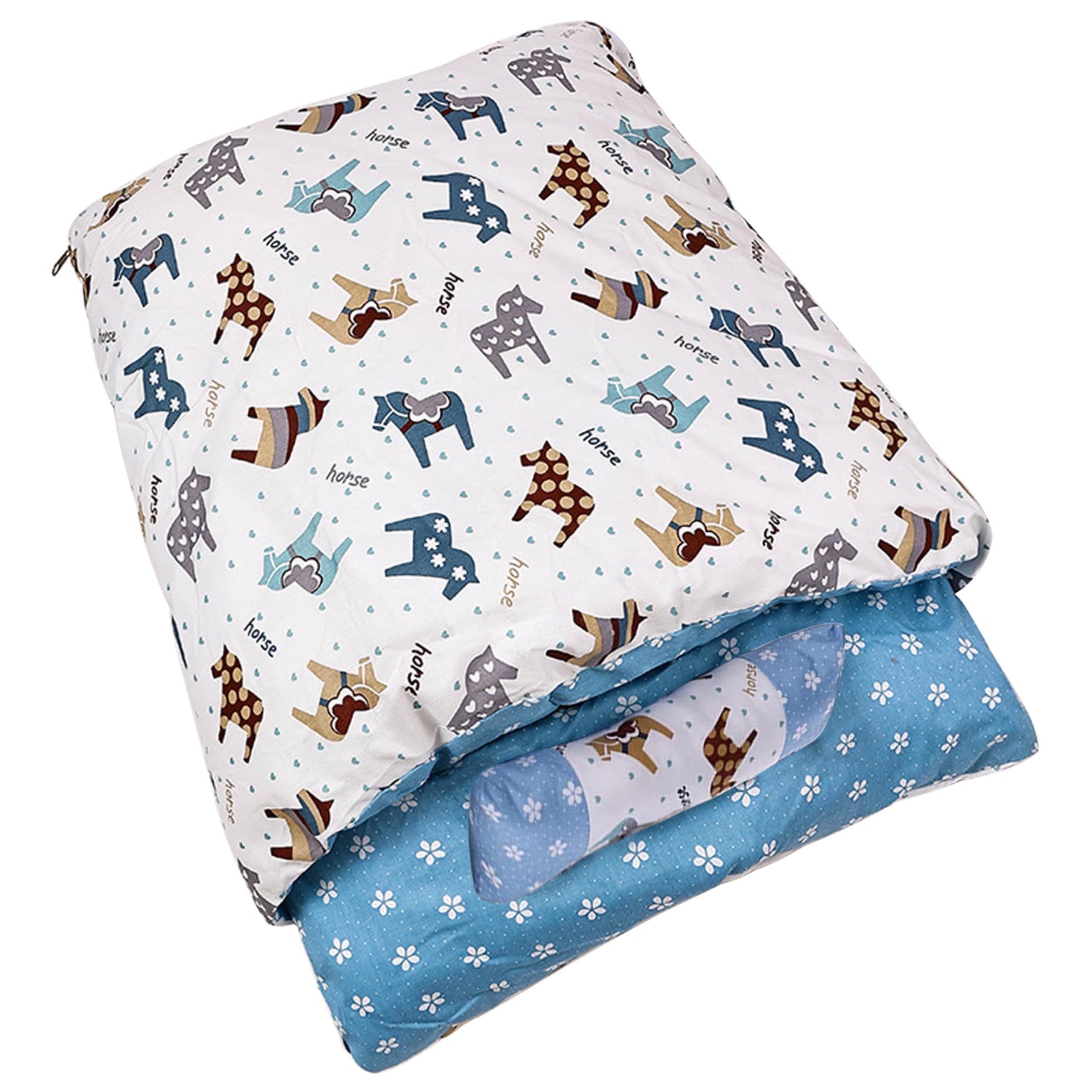 Lit pour chat chaud et doux, le véritable cocon de tendresse bleu