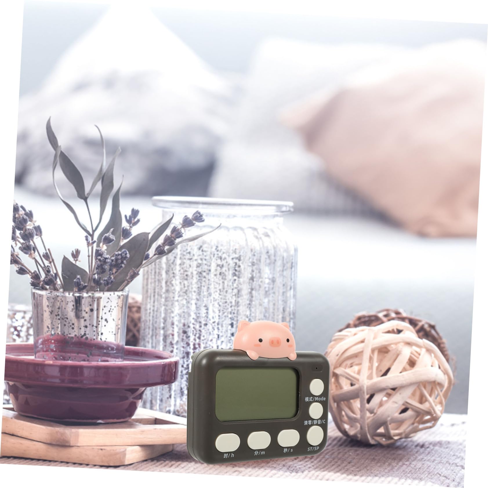 Ciieeo 3 Piezas Despertador Reloj Digital Magnetico Temporizadores para Hervir Minireloj Digital Estudiar El Temporizador De Cocina Temporizador Visual Cocina & Black El Plastico