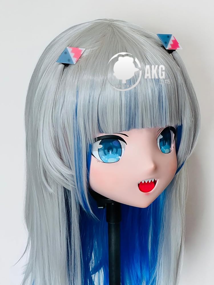 Amazon.co.jp: [achard] Resin Female Cosplay Anime Kigurumi Mask