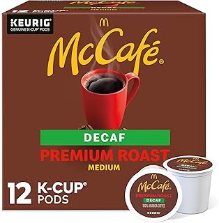 McCafe Decaf Premium Roast Keurig K-Cup, 12 ct