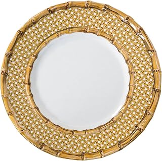 Juliska Bamboo Caning Melamine Dinner Plate