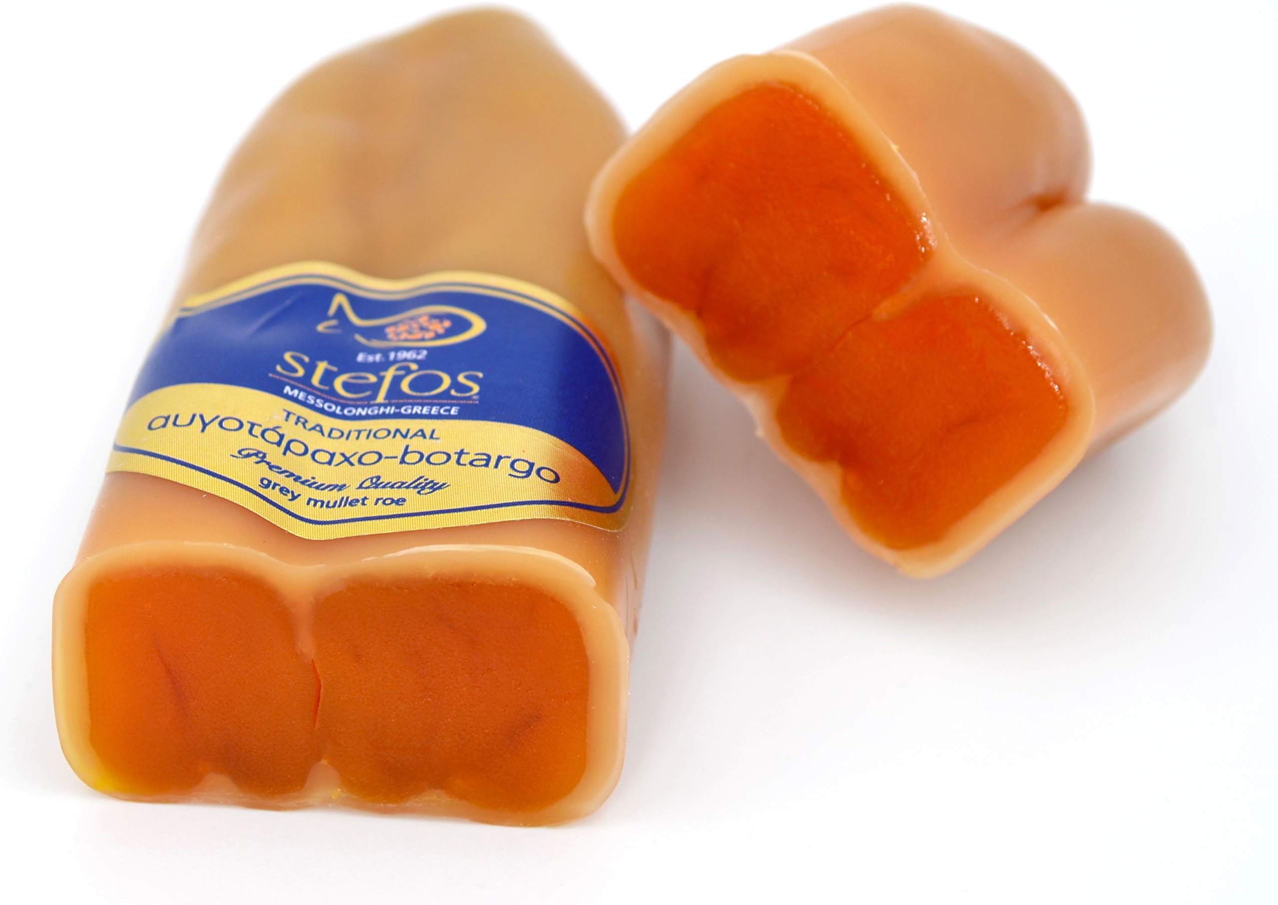 Bottarga Stefos Bros & Co. from Greece Kosher Avgotaraho "The Art of Seafood" 3 ~ 4.23 oz