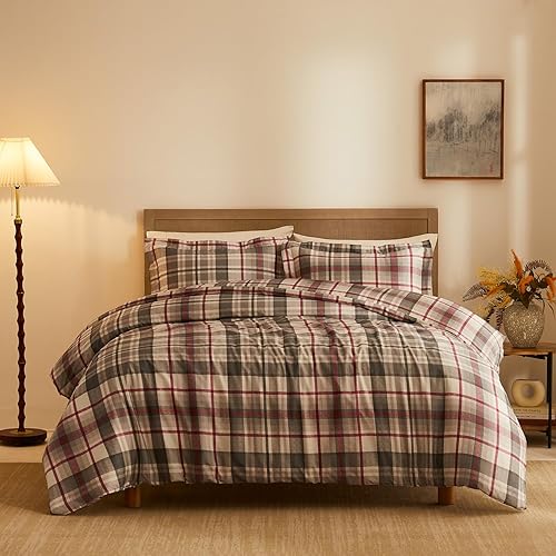 Miniatura 142 de Southshore Fine Living, Inc. Juego de funda de edredón de satén de algodón de fibra larga de 300 hilos, tamaño matrimonial/queen, azul ballard 07