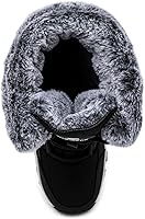 Vista 6 de HOBIBEAR - Botas de nieve de invierno para mujer