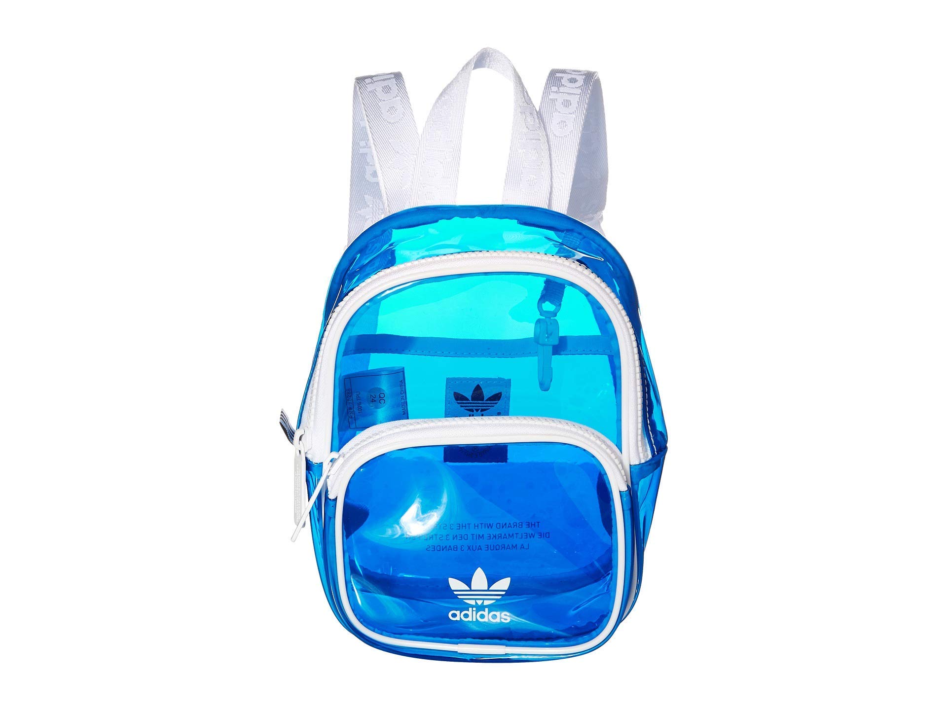 adidas Originals Clear Mini Backpack, Bluebird/White, One Size, Clear Mini Backpack : Buy Online at Best Price in KSA