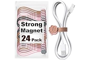 CUTE Cat's Paw Snap-On Magnet Cable Ties