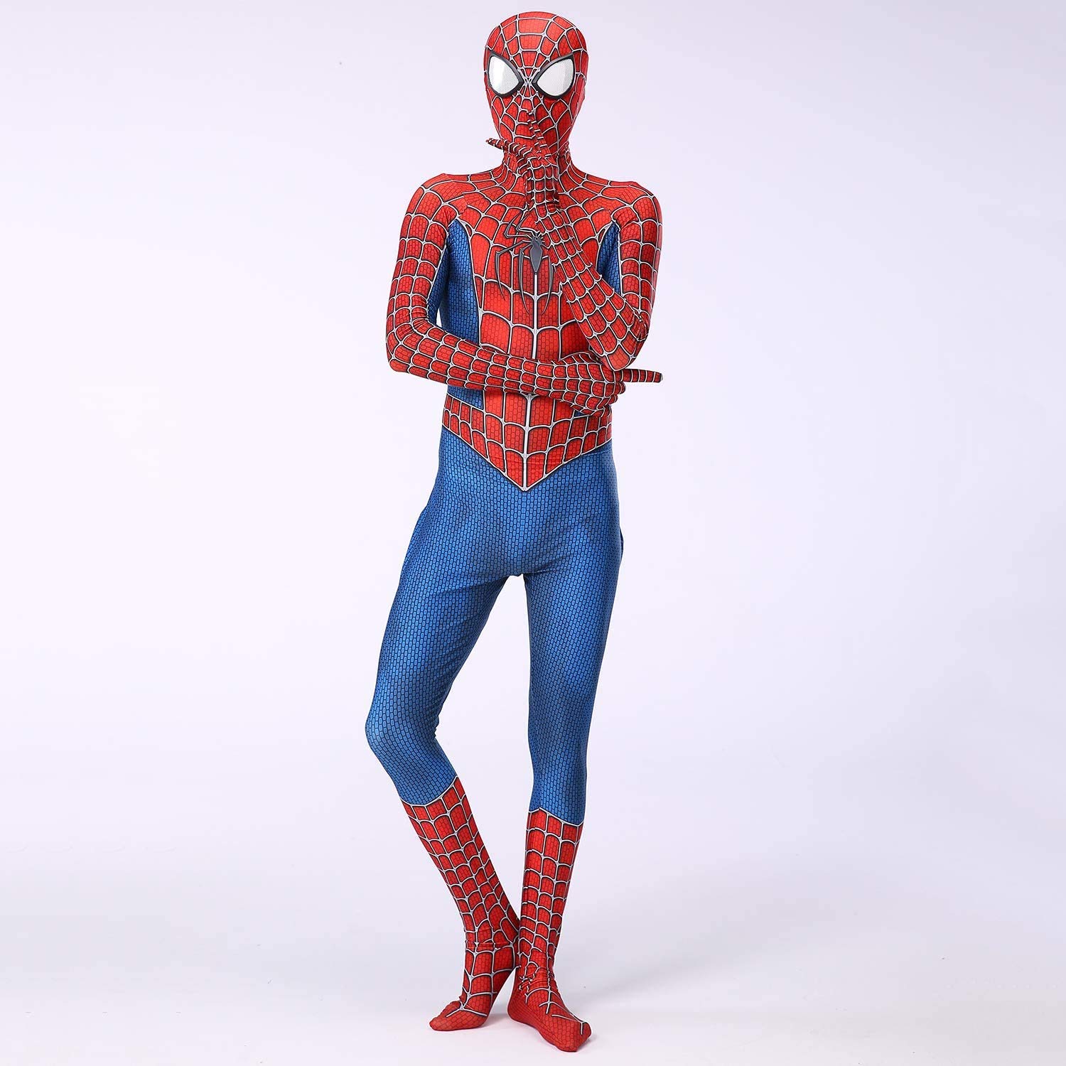 KaKille Peter Parker Spiderman Costume Halloween Carnival Cosplay ...