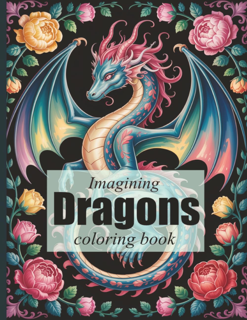 Imaging Dragons Coloring Book