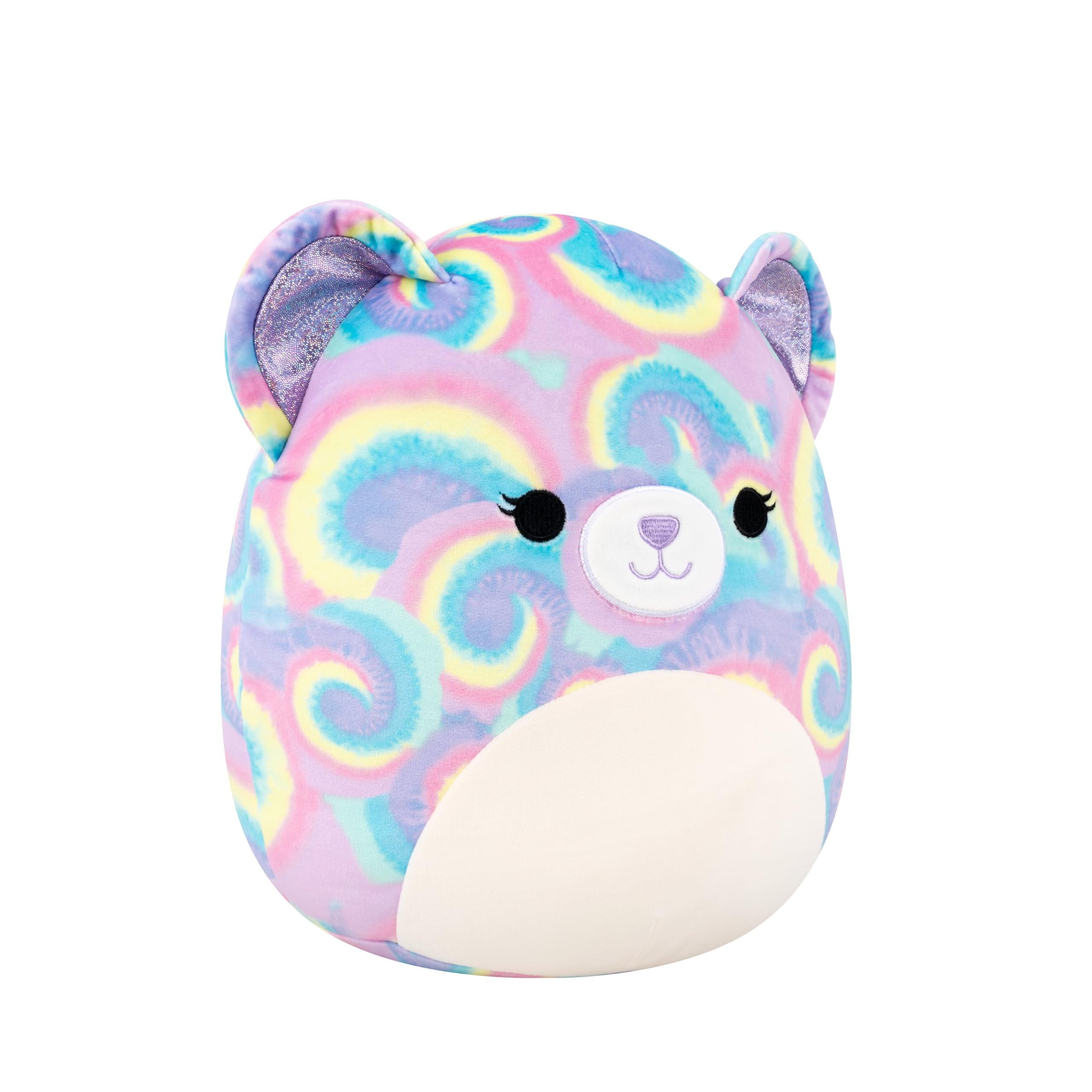 Squishmallows Original 12-Inch Jonessa the Psychadelic Tie-Dye Bear | Collectable Cute Plush Toy, Cuddly Toys for Children, Soft Toys, Cute Teddies Suitable for Girls and Boys Ages 3 - 3