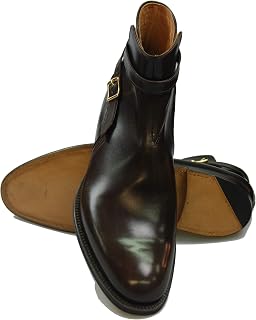 Atelier GUAROTTI Italian Bespoke Shoes Custom named - Jodhpur Conero