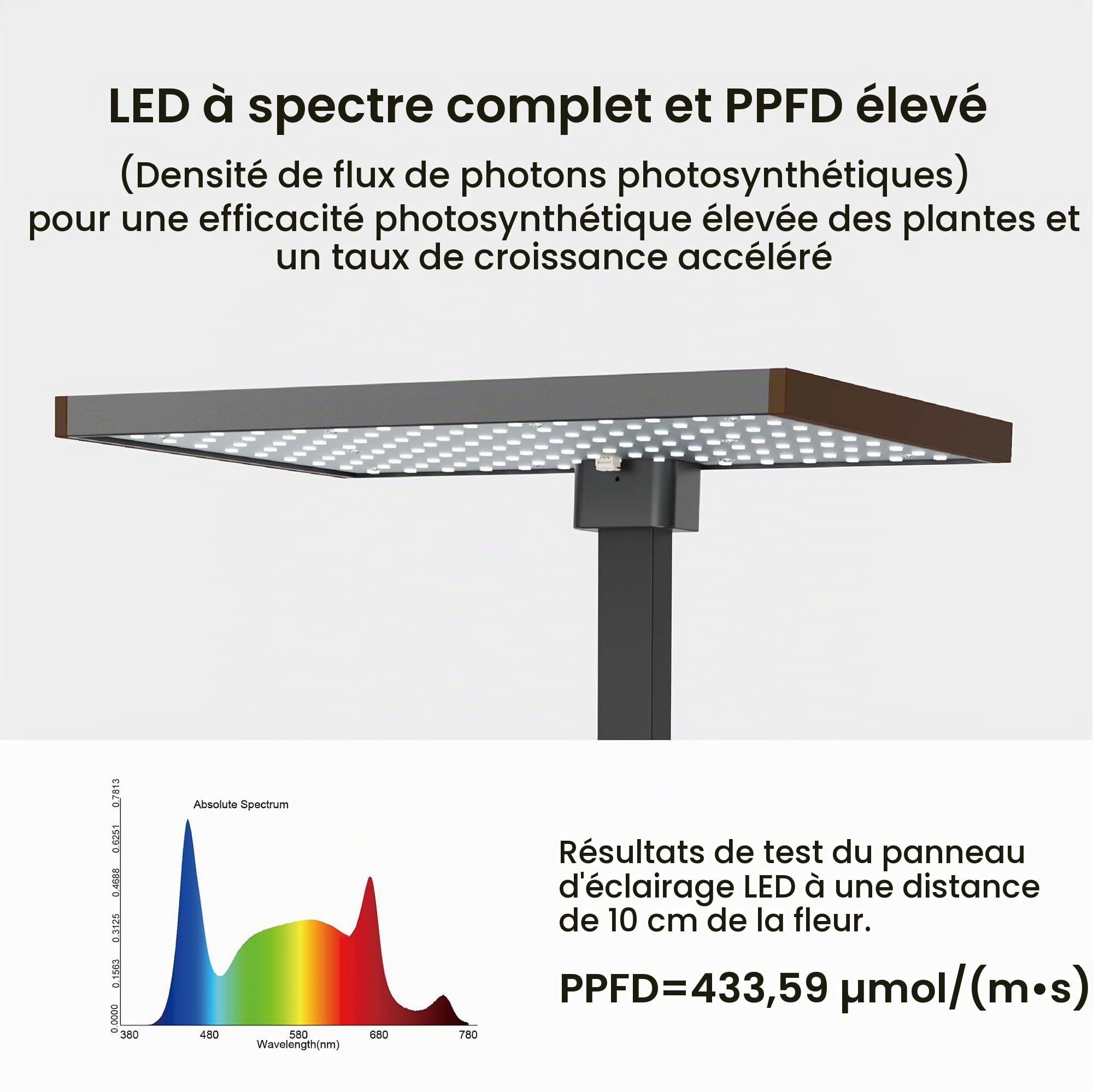 WilTec Kit Serre pour Culture hydroponique – 40 x 26 x 36 cm – Jardinière Potager intérieur – Hauteur Ajustable – LED, réservoir 9,8 L, Capsules – Jardin de Cuisine de Couleur Brune