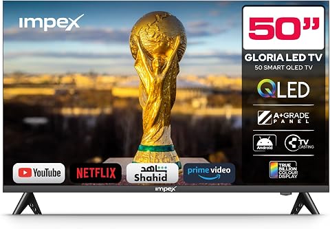 شاشة تلفزيون Impex Gloria50Q 50 بوصة