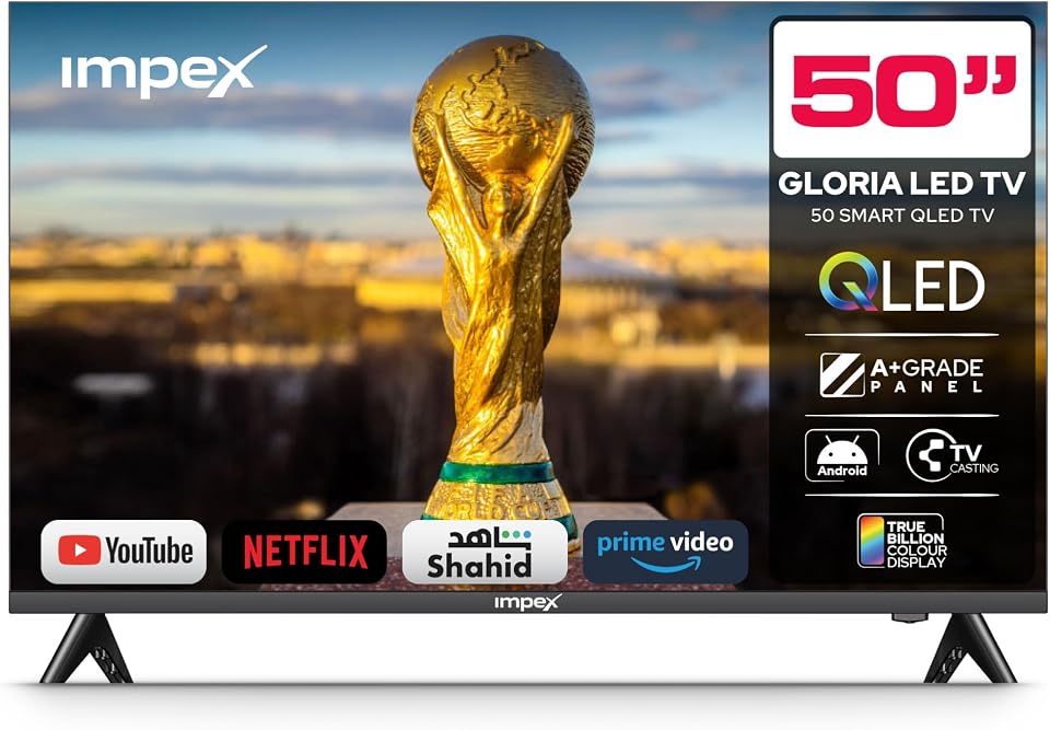 شاشة تلفزيون Impex Gloria50Q 50 بوصة