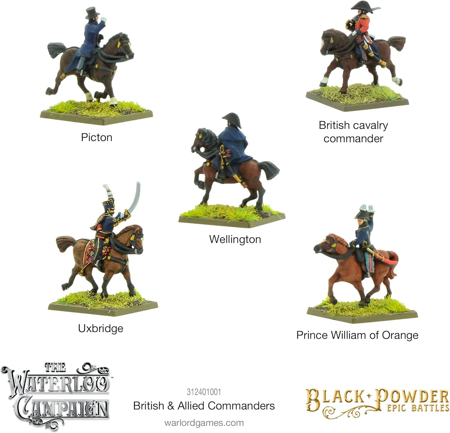 Warlord Games, Black Powder Epic Battles: Napoleonic British & Allied Commanders