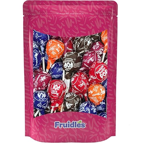 Miniatura 1 de Giant Tootsie Pops - Chupones de paletas de sabores surtidos, lácteos certificados Kosher, envueltos individualmente (paquete de 72)