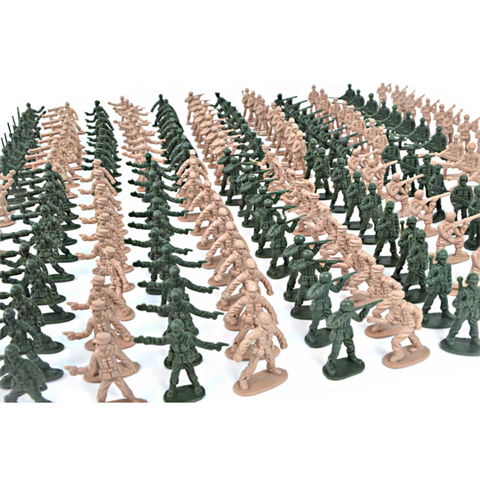 Amazon | 360 個ミニチュア兵士フィギュアセットおもちゃ幼児アーミー 