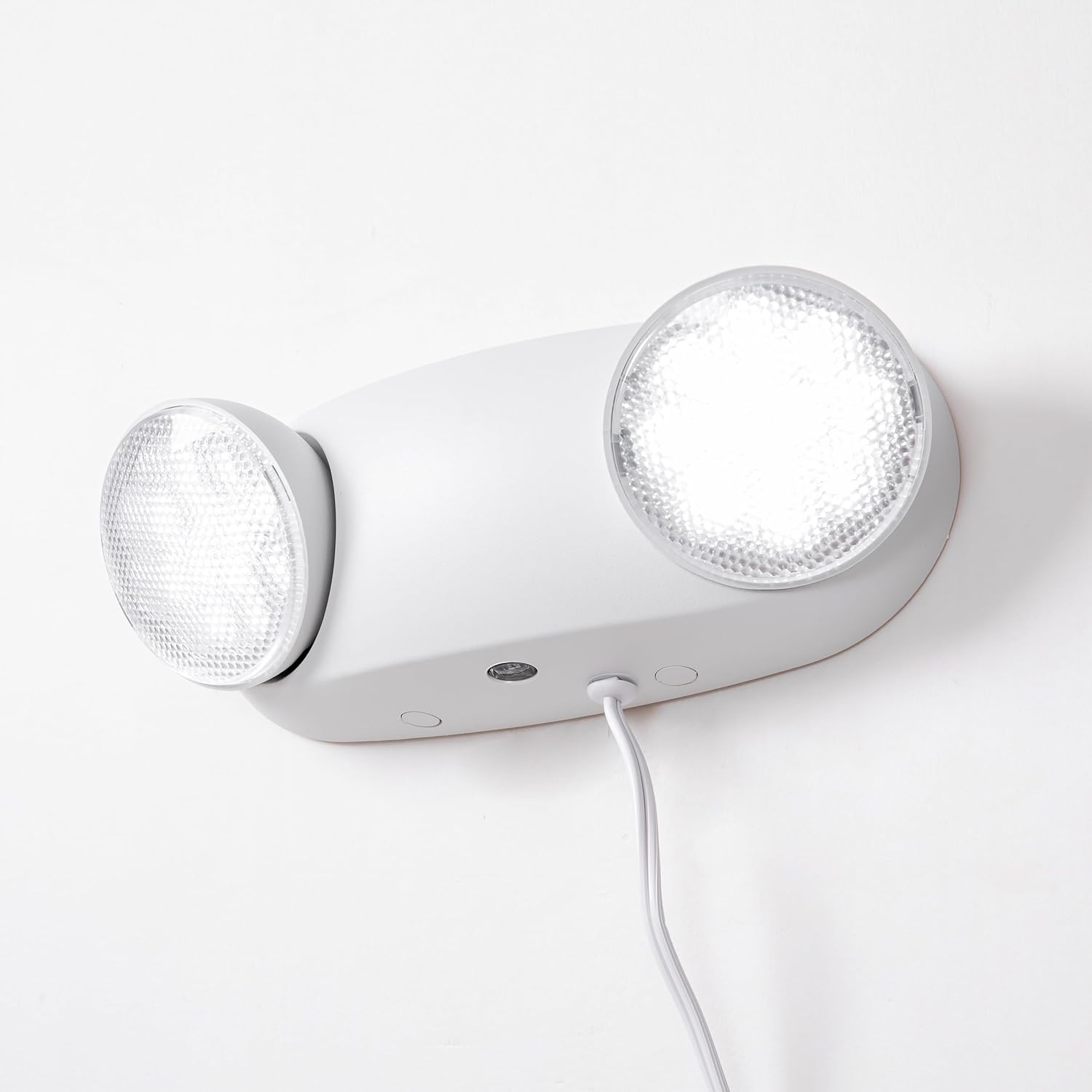 TANLUX LED Emergency Lights with Battery Backup, Commercial Emergency Light Fixtures for Business Home Power Failure Emergency Exit Sign Lighting with 1.0 Meter Plug in Cord AC120V Input - Image 2