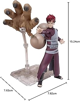 TAMASHII NATIONS - Bandai S. H. Figuarts Gaara Naruto Shippuden Action Figure