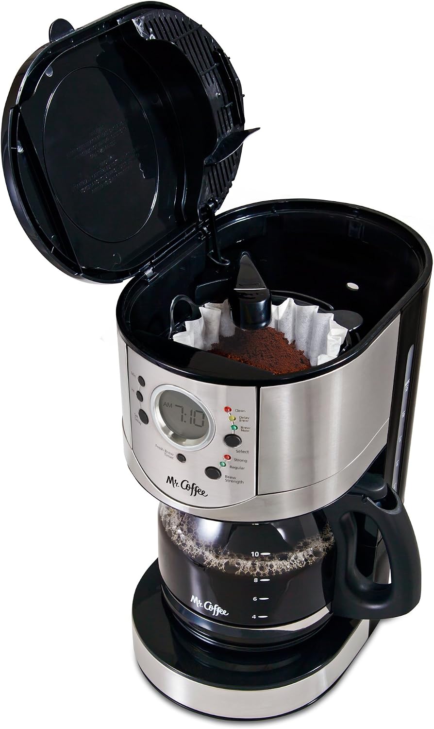Mr. Coffee 12-Cup Programmable Coffee Maker with Brew Strength Selector - BVMC-CJX31-AM